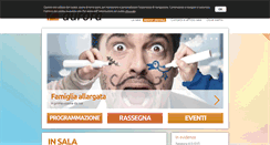 Desktop Screenshot of cinemaaurorasavigliano.it